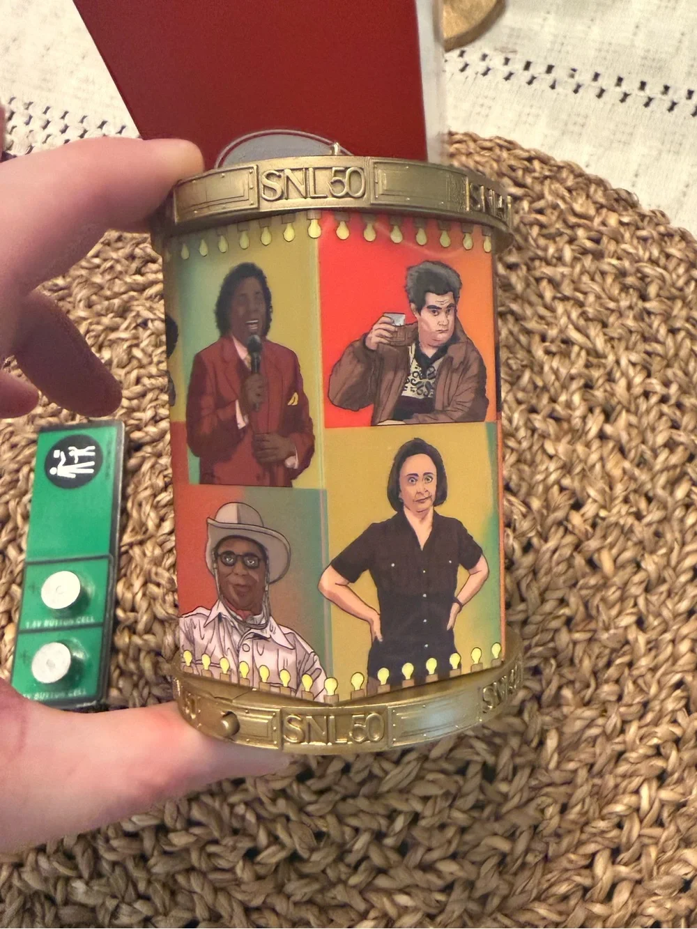 Hallmark Keepsake SNL 50 Fifty Years of SNL Magic Sound Motion Ornament